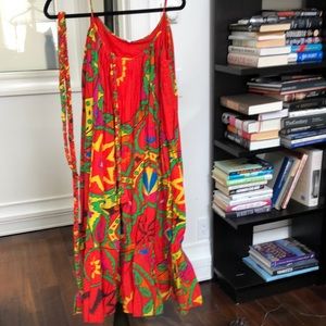 Gorgeous tropical print dress